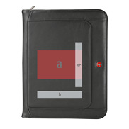 Leather Organizer Portfolio Outside