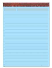 Blue Legal Task List Ruled Pads